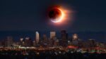 Total Lunar Eclipse to Grace Denver Skyline, Denver Limousines