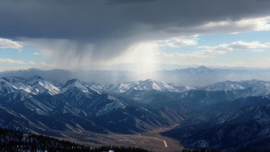 Mountain Snow Across Colorado, Few Rain Showers in Denver